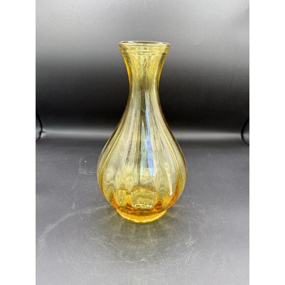 Fenton Candle Glow Yellow American Legacy Decanter Bottle - Picture 3 of 7